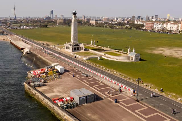 Drone pictures of a very quiet Southsea on Good Friday
Picture: Solent Sky Services