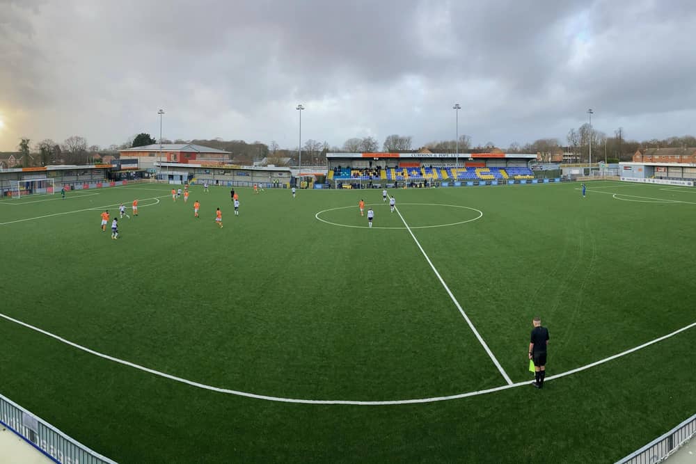Hawks have had to postpone three National League South games due to a positive Covid-19 test result among their non-playing staff. Pic: Kieron Louloudis.