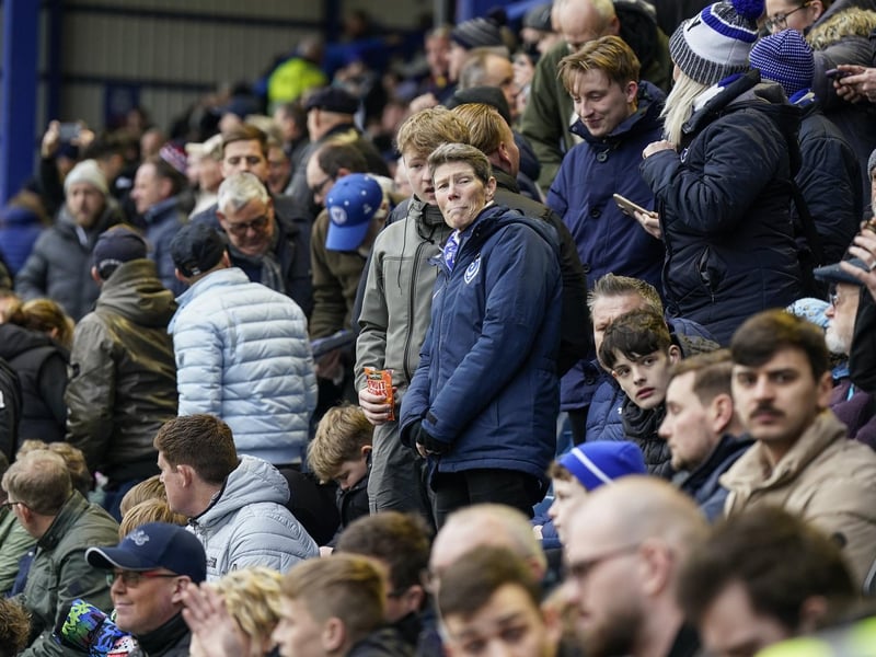 Check out our brilliant gallery as Pompey fans roared their team on to victory over Northampton. Pics: Jason Brown.