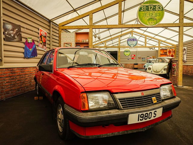 Vauxhall Cavalier in Beaulieu's new attraction We Had One of Those.