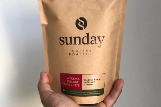 Canvas Coffee, run by Prav Isram, has moved into Cascades Shopping Centre in Portsmouth and has been making a special festive blend for charity