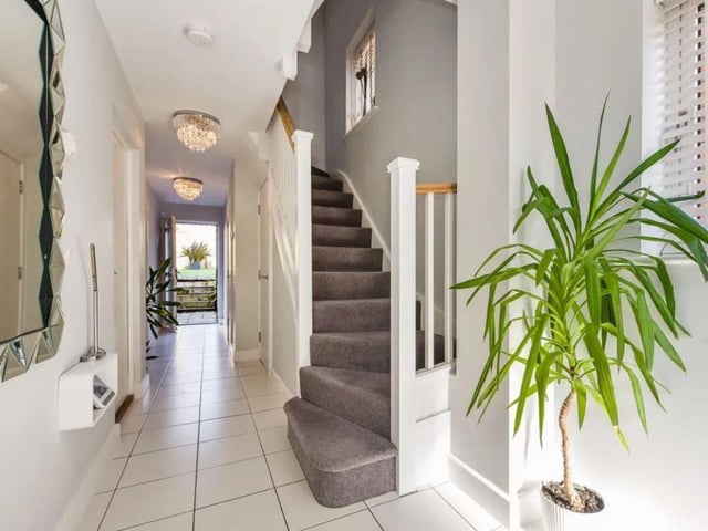 This house comes with an internal garage as well as off-road parking and it is close to the Port solent marina.