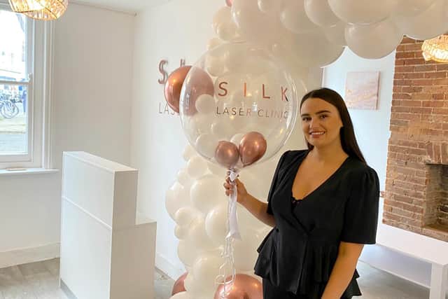Hannah Hooper, owner of Silk Laser Clinic which opened on Monday, February 8 in Marmion Road, Southsea.

Picture: Silk Laser Clinic