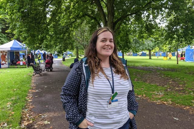 Laura Young, project manager of  the Victoria Park Revival project. Picture: Emily Turner