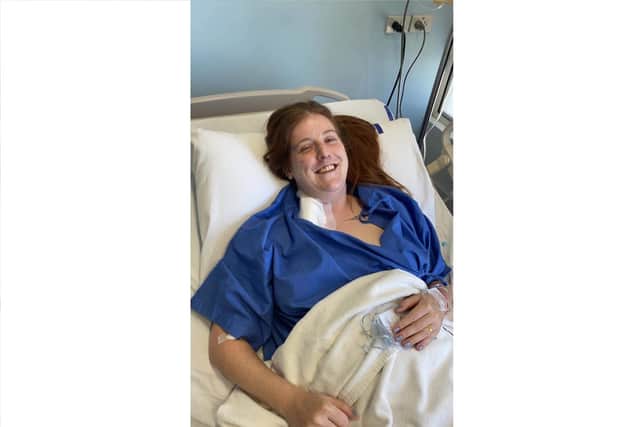 Lauren contracted kidney failure while on holiday in Thailand, and the family have set up a GoFundMe page to cover her treatment costs. Picture: Andrea Davison