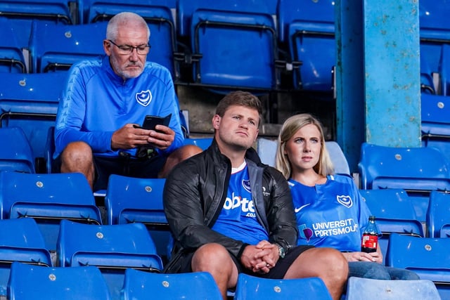 Fans arrived early as excitement grew before kick-off.