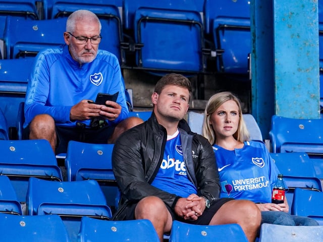 Fans arrived early as excitement grew before kick-off.