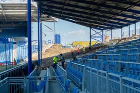 Work continues to progress in the Milton End.