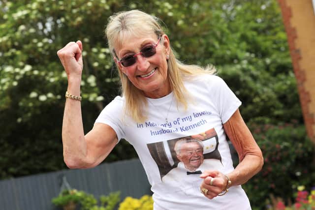 Deirdre Howell, 68, at her home in Lee-on-Solent.

Picture: Sam Stephenson