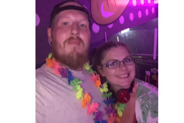 Alex Dutton and Vicki Lackenby who run Portsmouth Party DJ thanked all their supporters after they hit their £4,000 target.