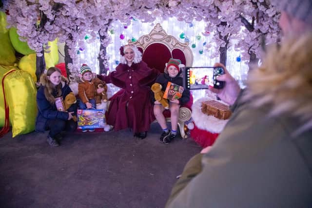 Children can also meet Mrs Claus at The Magical Christmas Adventure