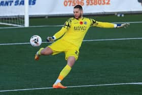 Hawks loanee keeper Brad House has been recalled by Sutton. Picture by Dave Haines