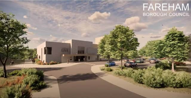 The borough council has released a video showing what Fareham Live will look like