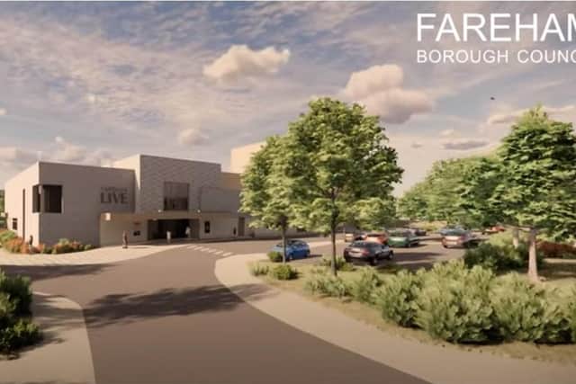 The borough council has released a video showing what Fareham Live will look like