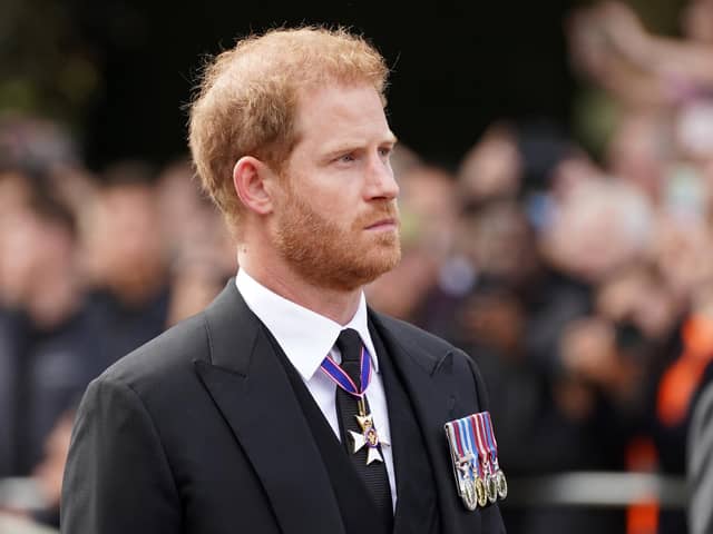 The Duke of Sussex Picture: PA