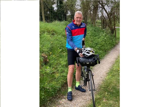 Former director of Help for Heroes Peter Smith is cycling from Lands End to John OGroats to raise funds for the armed forces charity