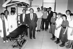 A new surgical unit at QA Hospital in September 1987