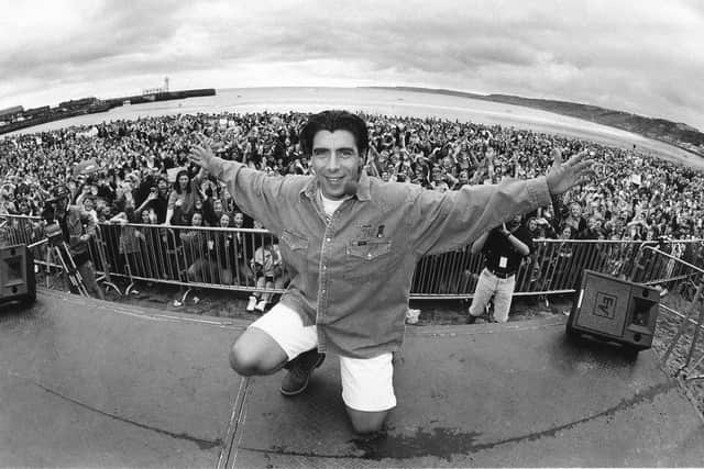 Radio 1 Roadshow with DJ and presenter Gary Davies at Scarborough
Picture by Andrew Higgins