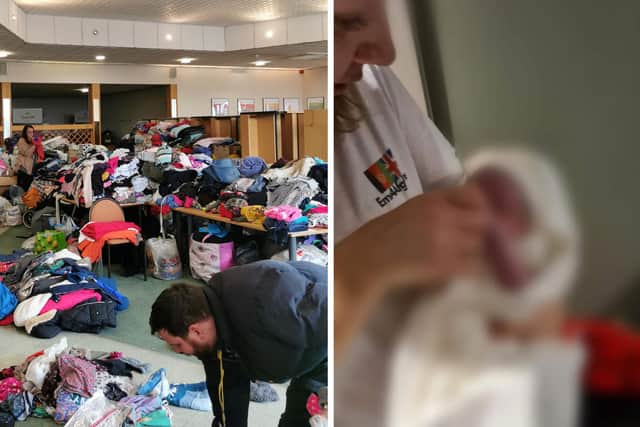 Emsworth RAF veteran Melanie Clark helped deliver an Afghan baby in a London hotel