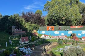 Southsea Model Village's "spooktacular" makeover.