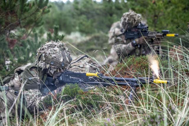 Reservists from the 4th Battalion, The Princess of Wales's Royal Regiment - which has a base in Cosham - on exercise in Denmark





Soldiers from 4th Battalion The Princess of Walesâ€™s Royal Regiment (4 PWRR) have been taking part in Exercise Viking Star, which is a reciprocal, joint exercise with the Danish Army. Approximately 100 Reservists from across the South of England have deployed to Denmark to train and exercise as part of the multinational force whilst building strong bonds, a positive reputation amongst our allies and remaining combat ready and adaptable. Elements of the exercise include, Section and Platoon Attacks, Live Fire Ranges using UK and Danish Weapons and operating in built up areas (OBUA training) using a purpose built village and simulation ammunition (high powered paint filled rounds) they also practice patrolling, training for their battalion specialist patrol and reconnaissance teams and cultural familiarity. 


  
Photographer:
Corporal Ben Beale/ MoD Crown