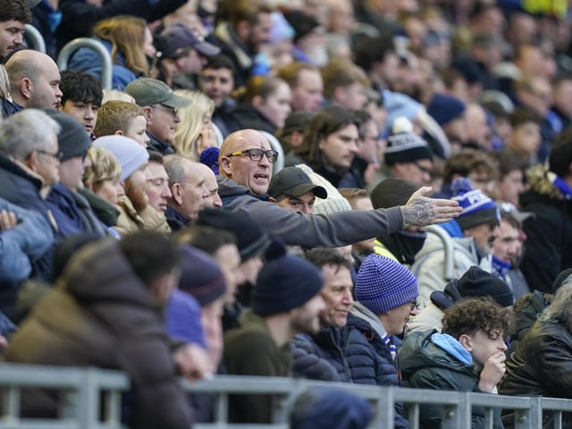 Pompey fans backed their team as they gave it everything against promotion-chasing Burnley at Fratton Park on Saturday.
