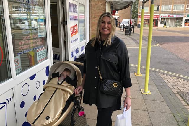Aston Campbell with her daughter Raire Ramsay