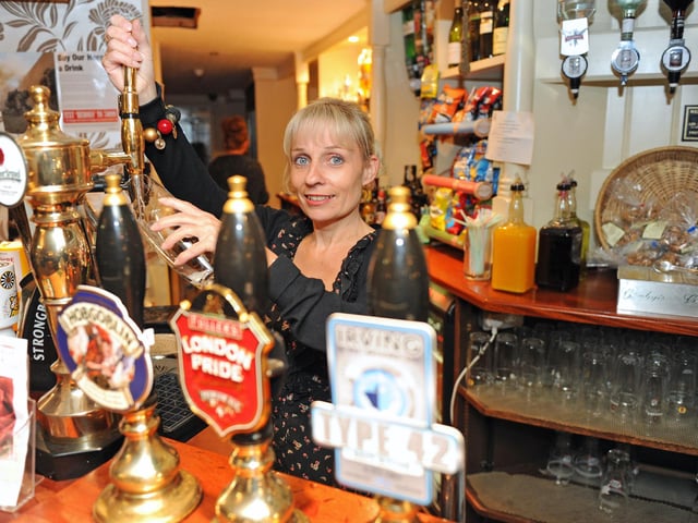 Landlady Rebecca Lambert in 2011 (114073-9988)