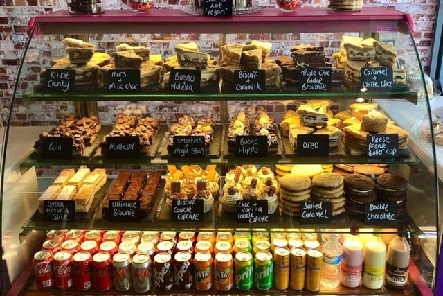 The Cookie Queen opened yesterday (May 14) on Cosham High Street, and queues of people lined up out the door to sample New York style stuffed cookies, and cookie pie slices. Gemma Daysh, the business owner, estimates hundreds of people visited the bakery. Picture: Gemma Daysh.