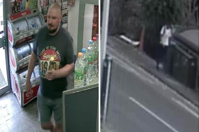 Police wish to speak with these two people. Picture: Hampshire and Isle of Wight Constabulary