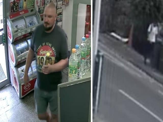 Police wish to speak with these two people. Picture: Hampshire and Isle of Wight Constabulary
