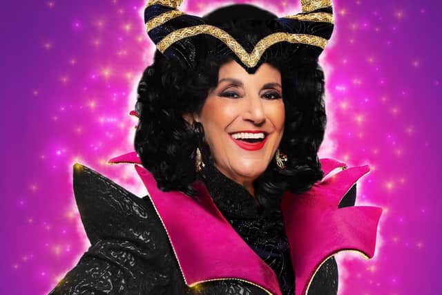 Lesley Joseph stars as Carabosse in Mayflower's 2020 pantomime, Sleeping Beauty