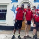 The group of Fareham veterans will hike 50 miles in aid of an armed forces charity.