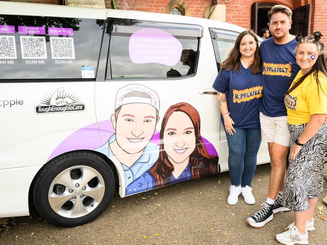 Pictured is: Alice Hendy, Jacob Rix and Sarah Middleton.

Picture: Keith Woodland