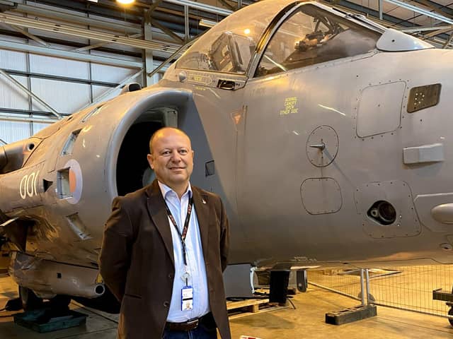 Emlyn Taylor, Group Managing Director for Lockheed Martin's Rotary and Mission Systems