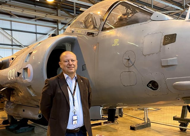 Emlyn Taylor, Group Managing Director for Lockheed Martin's Rotary and Mission Systems