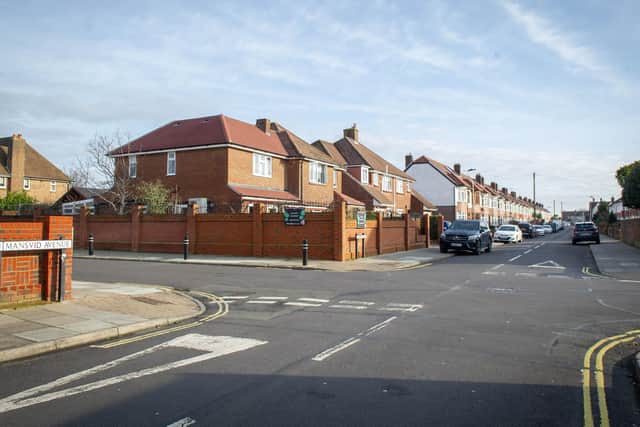 The junction of Tregaron Avenue and Mansvid Avenue in Farlington
Picture: Habibur Rahman