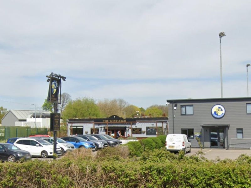 The Westleigh, a pub at Havant And Waterlooville Football Club, Havant was given a new four-out-of-five food hygiene rating after assessment on May 12, the Food Standards Agency's website shows.