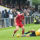 Moneyfields take on Worthing in an FA Cup third qualifying round tie in 2018 - the furthest Moneys have ever gone in the tournament. Picture: Vernon Nash