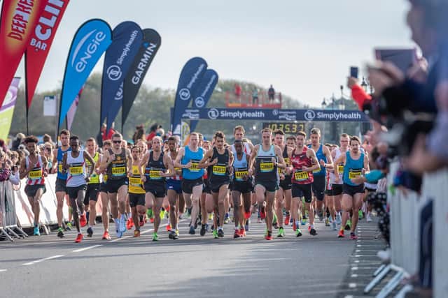 The elite athletes taking part in the Great South Run 2019. Picture: Shaun Roster