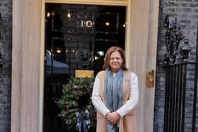 Susan Bonnar, the Lee-on-the-Solent business woman behind The British Craft house, was invited to a festive event at the prime minister's home in Downing Street.