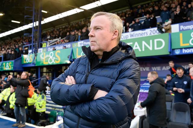 Portsmouth manager Kenny Jackett is continuing to trail transfer targets, despite the uncertainty within football. Picture: Graham Hunt/ProSportsImages/PinP