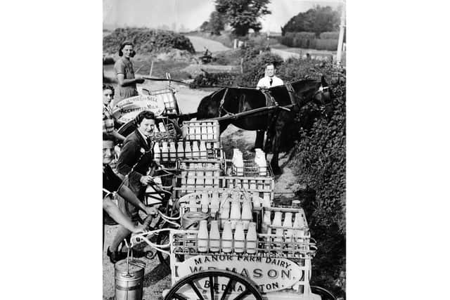 Old Manor Farm, Lower Road, Old Bedhampton, Havant. Manor Farm Dairy. Picture: Courtesy of Richard Sadler
