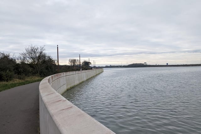 There is a flat and well-lit 1.2 mile route from Hilsea Lido to the Mountbatten Centre which is popular with runners. It can be extended or reduced as you see fit and can provide some great views across Tipner lake.