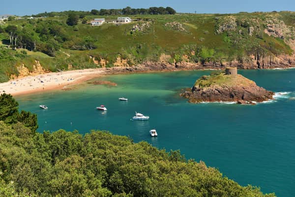 Portelet Bay, St Brélade, Jersey.