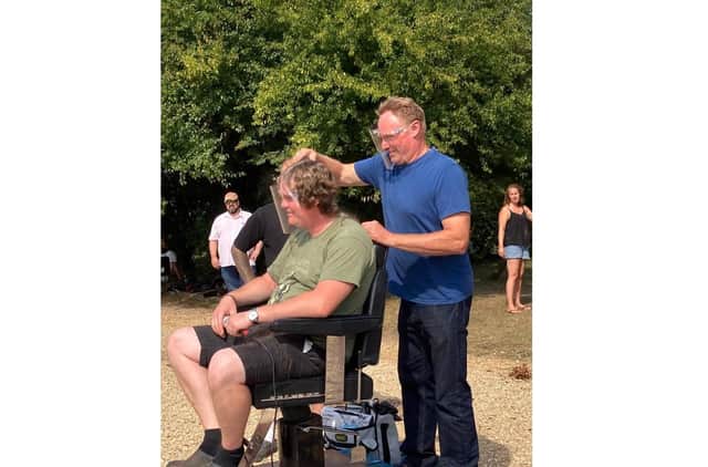 Landlord Mark waited more than eight months for a hair cut. Picture: Mark Newman