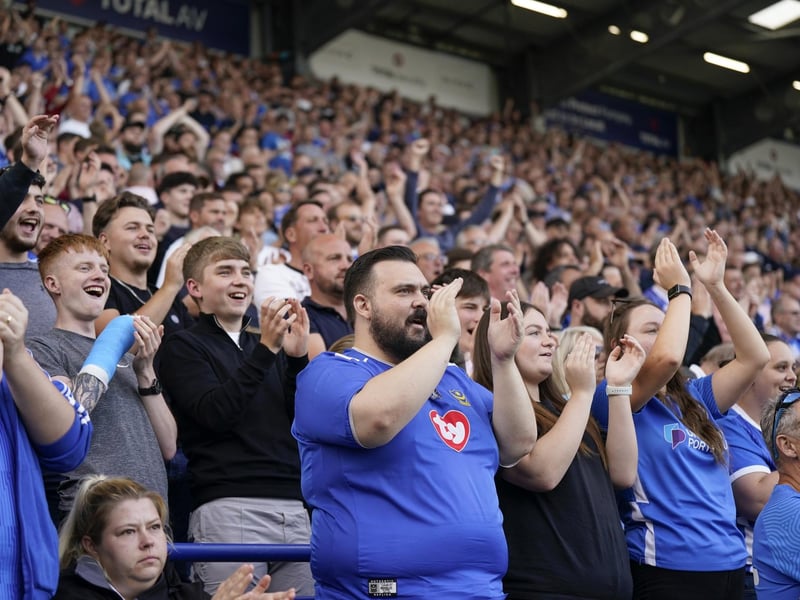 Check out the brilliant Pompey v Port Vale pictures taken by our photographer Jason Brown of fans and players as the feelgood factor continues.