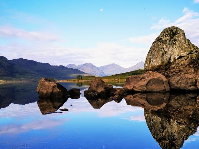 The Loch Arklet looking fabulous.