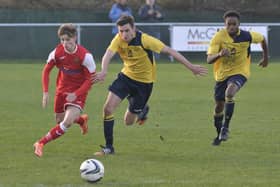 Ben Pashley (middle) pictured for  Moneyfields in October 2015