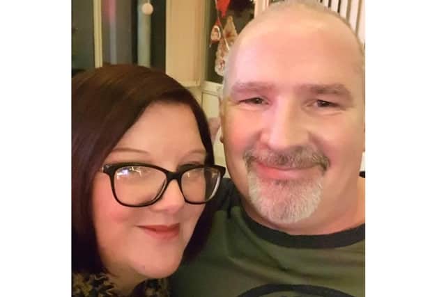 Kelly and Myles Semmens from Cosham raised more than £1,000 for Home Start Portsmouth by holding daily Christmas light shows outside their home